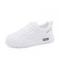 Women's White Flat Casual Board Shoes