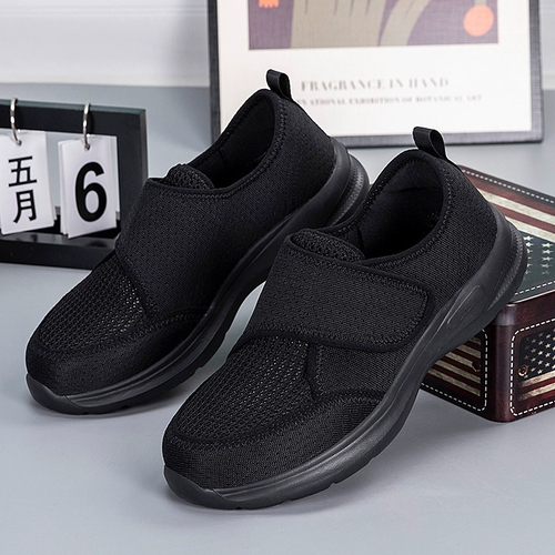 Casual Round Toe Striped Walking Shoes