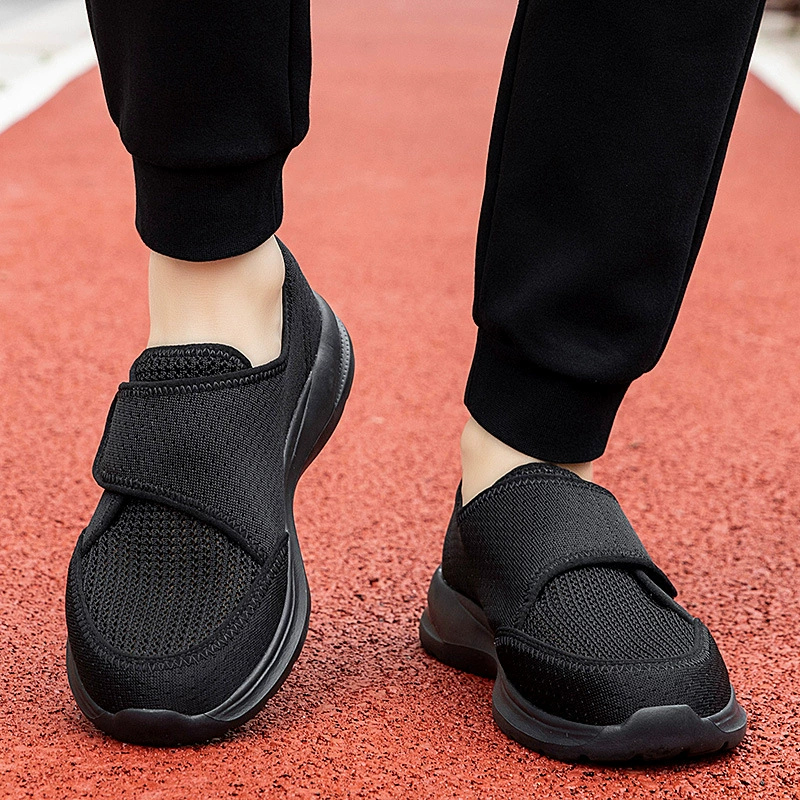 Casual Round Toe Striped Walking Shoes